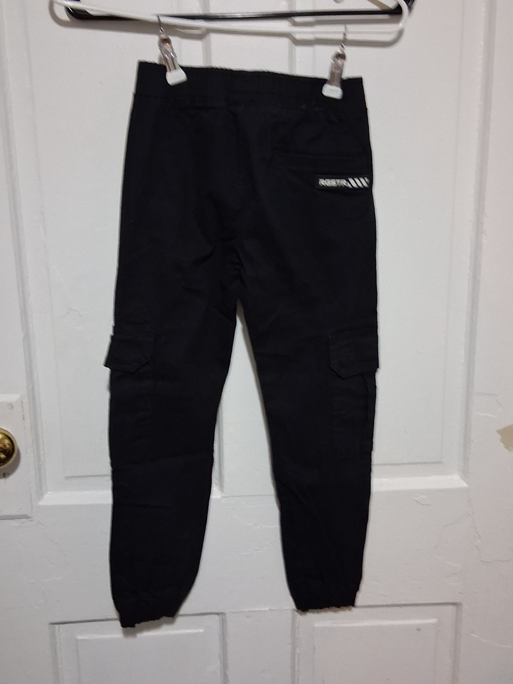 Kids Boys Size 8 RGSTR Black Cargo Jogger Pants - Casual Bottoms